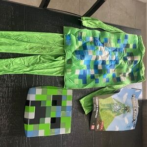 Minecraft Charged Creeper Costume size 7-8